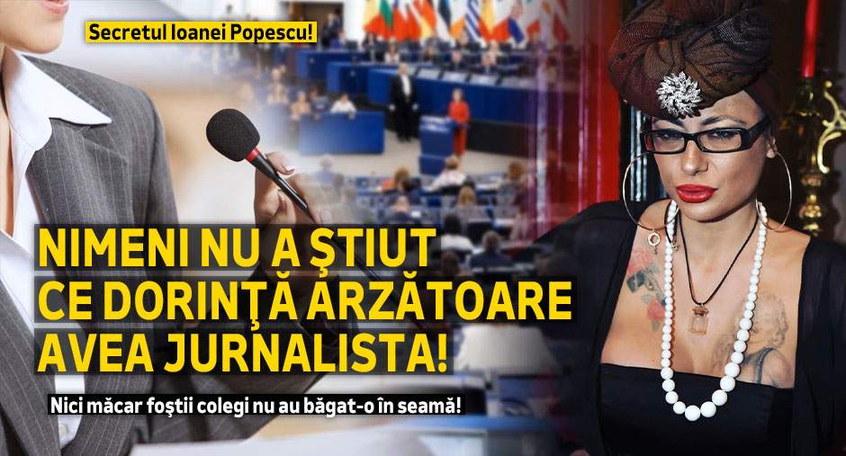 Secretul Ioanei Popescu! Nimeni nu a ştiut ce dorinţă arzătoare avea jurnalista! Nici măcar foştii colegi nu au băgat-o în seamă!