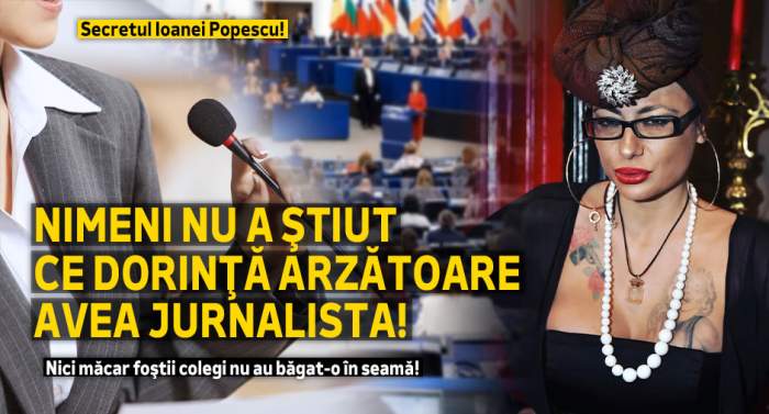 Secretul Ioanei Popescu! Nimeni nu a ştiut ce dorinţă arzătoare avea jurnalista! Nici măcar foştii colegi nu au băgat-o în seamă!
