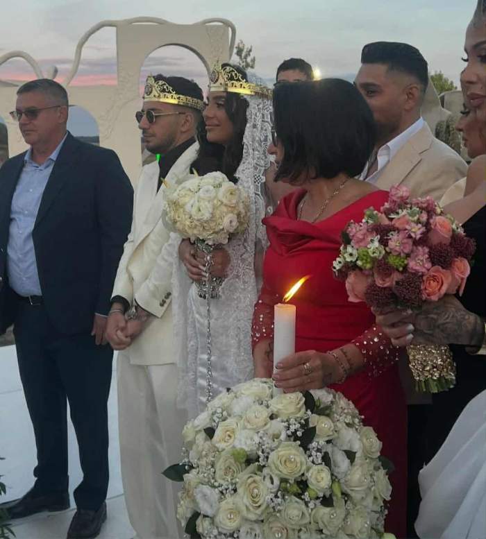 Nora lui Costel Biju, declarație de dragoste superbă pentru Tony One! Cele mai romantice imagini de la nunta lor | FOTO