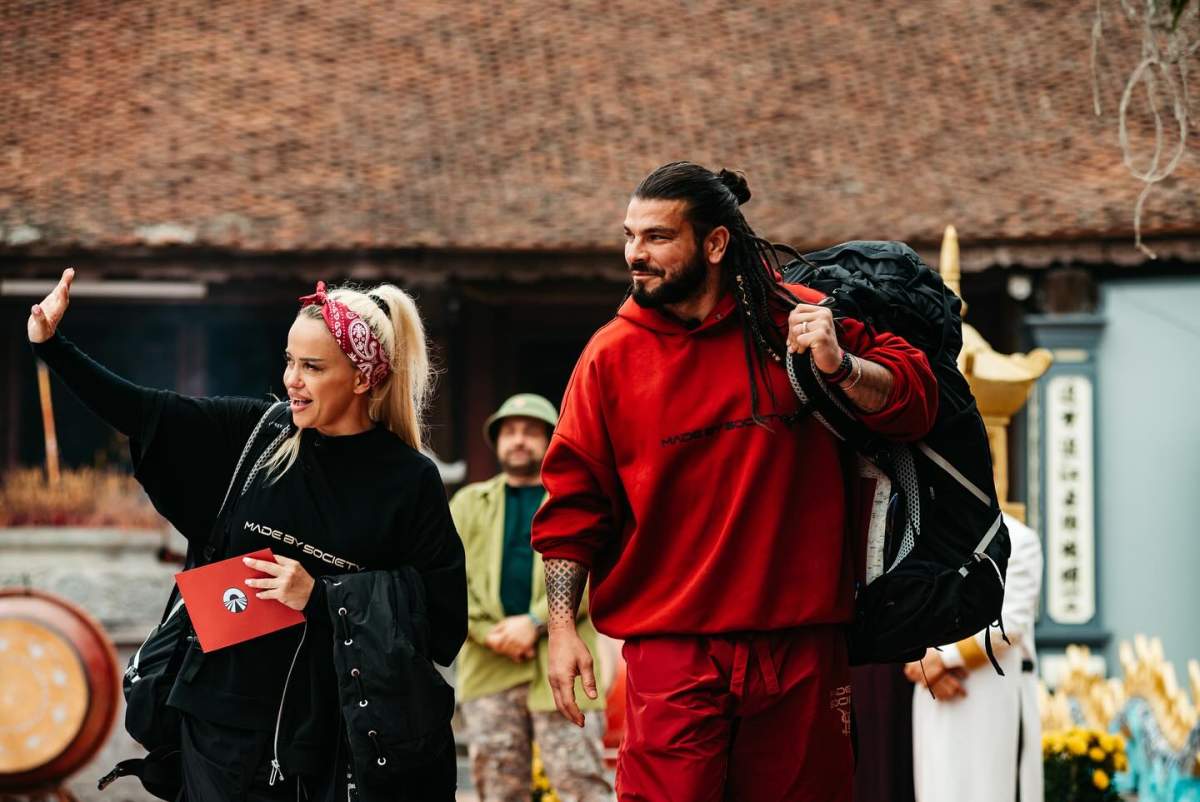 Anda Adam și Joseph Adam, la Asia Express