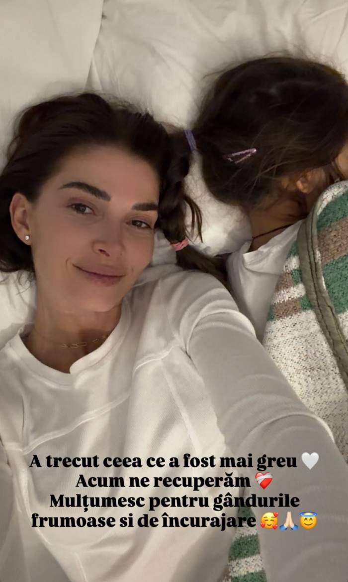 Alina Pușcaș, din nou la spital, cu fiica ei! Cum se simte Iris după cea de-a doua intervenție chirurgicală