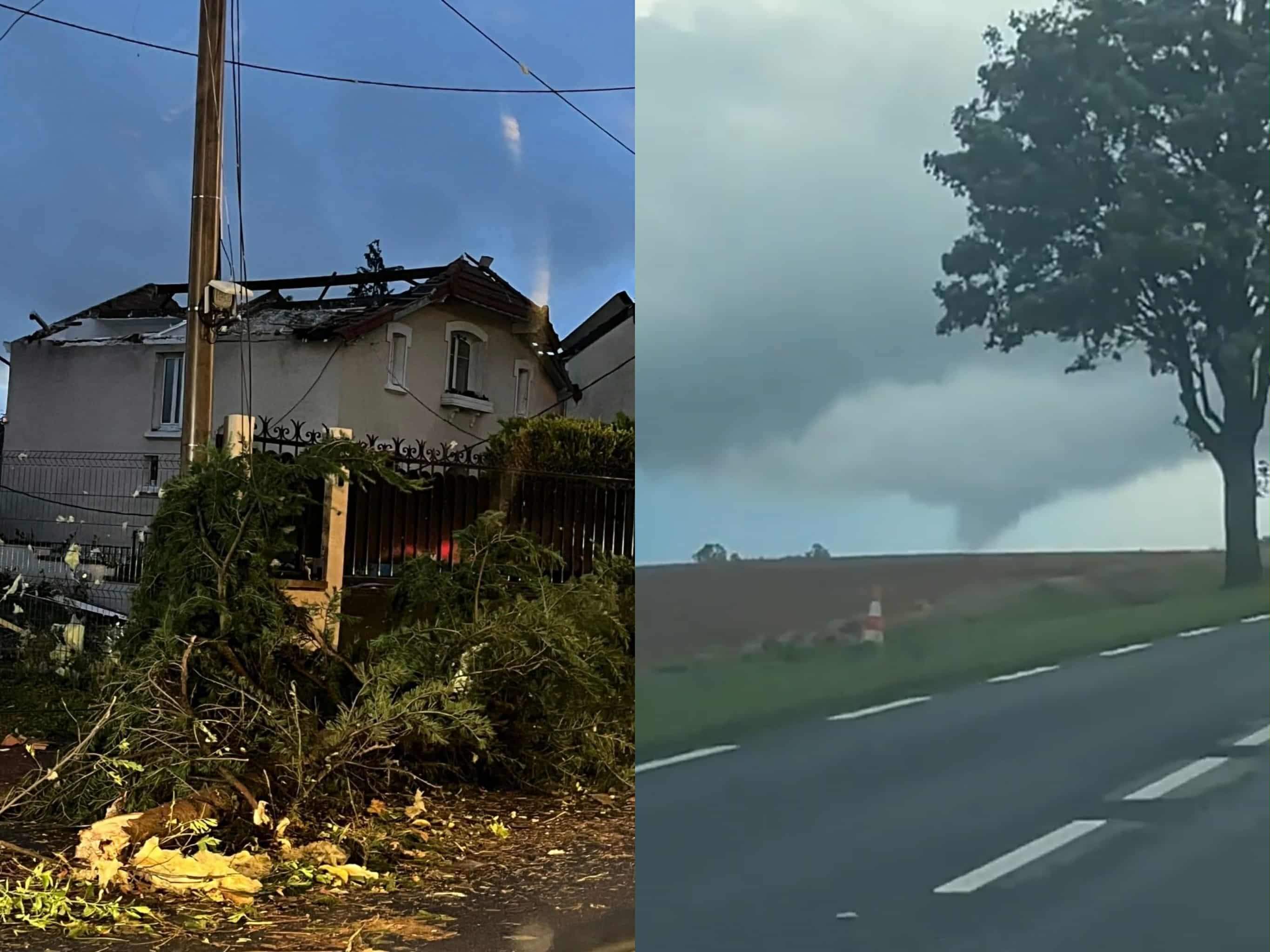 tornadă în Paris