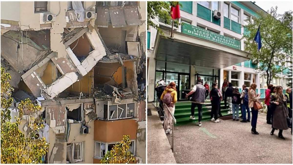 Ce se întâmplă cu elevii liceului afectat de explozia din Rahova! Situație dramatică