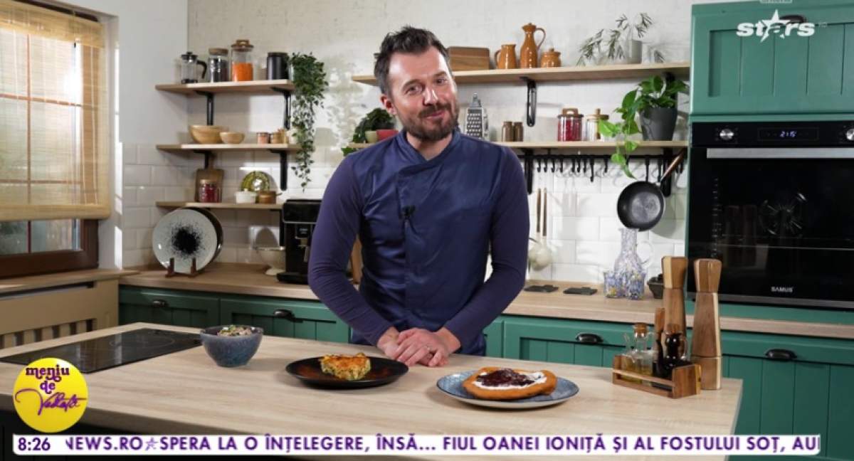 Chef Horia Manea te învață cum să gătești o tartă de cartofi cu pui și legume ca la carte. Vei avea nevoie de doar câteva ingrediente