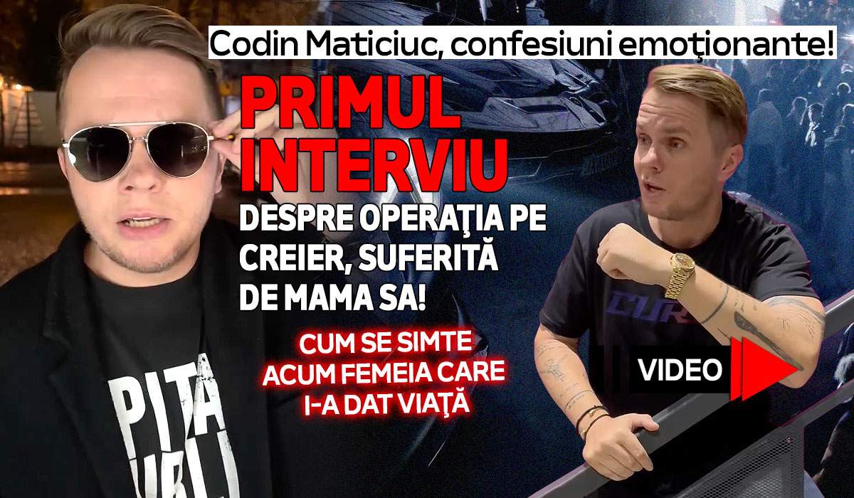 Codin Maticiuc, confesiuni emoţionante! Primul interviu despre operaţia pe creier, suferită de mama sa! Cum se simte acum femeia care i-a dat viaţă| VIDEO