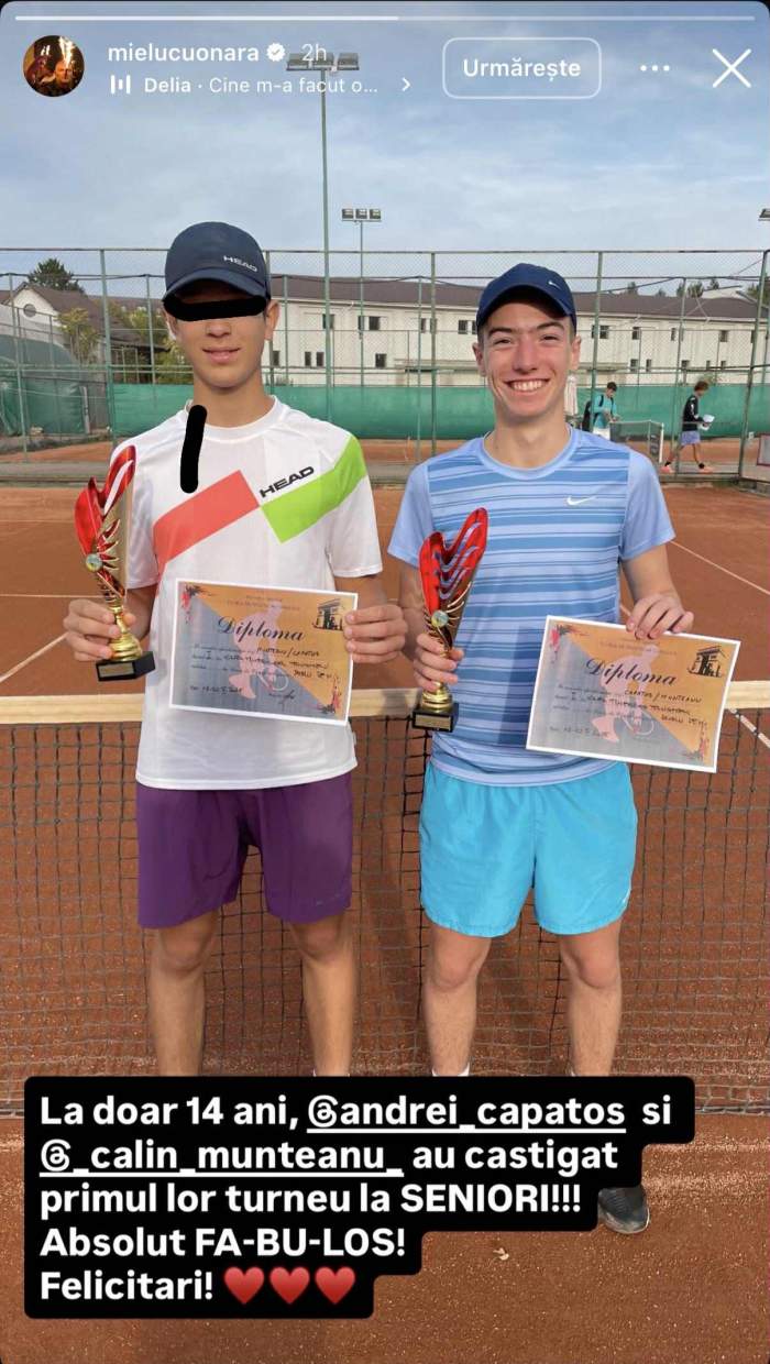 Fiul lui Dan Capatos, Andrei, a bifat o nouă reușită în tenis: „Absolut fabulos!” Ce performanță a făcut tânărul în vârstă de 14 ani