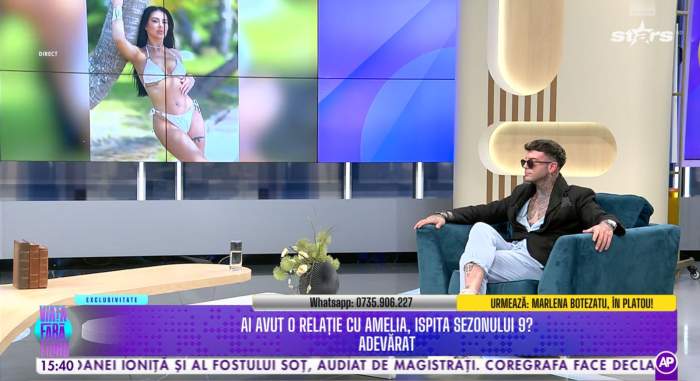 Amelia de la Insula Iubirii recunoaște că a avut, de fapt, o relație cu George Jaguarul. Îi aduce acuzații grave: "Este un alt om când consumă alcool"