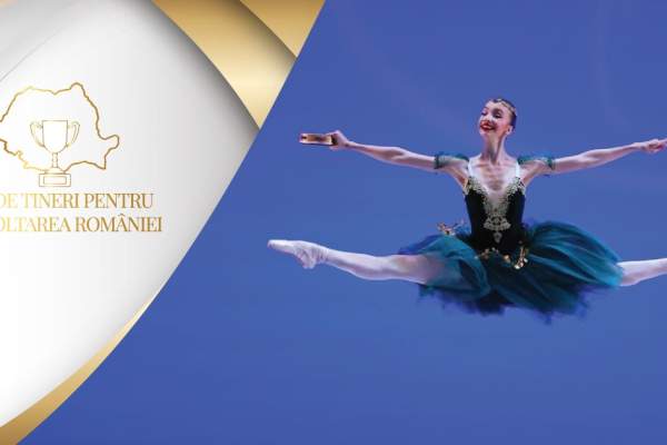 Are doar 18 ani și a cucerit America cu talentul ei! Balerina Olimpia Cărăuleanu, în campania „100 de tineri pentru dezvoltarea României”