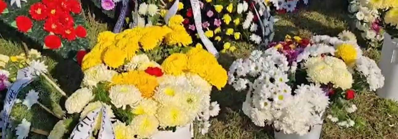 Ultimul drum pentru Mirela, gravidă ucisă de explozia din Rahova. Imagini dureroase de la înmormântarea tinerei