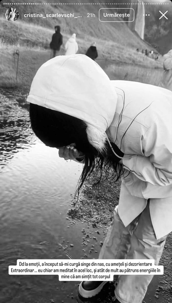 Cristina Scarlevschi de la Insula iubirii, apariție șocantă: "A început să-mi curgă sânge..." Ce a pățit fosta ispită în Islanda 