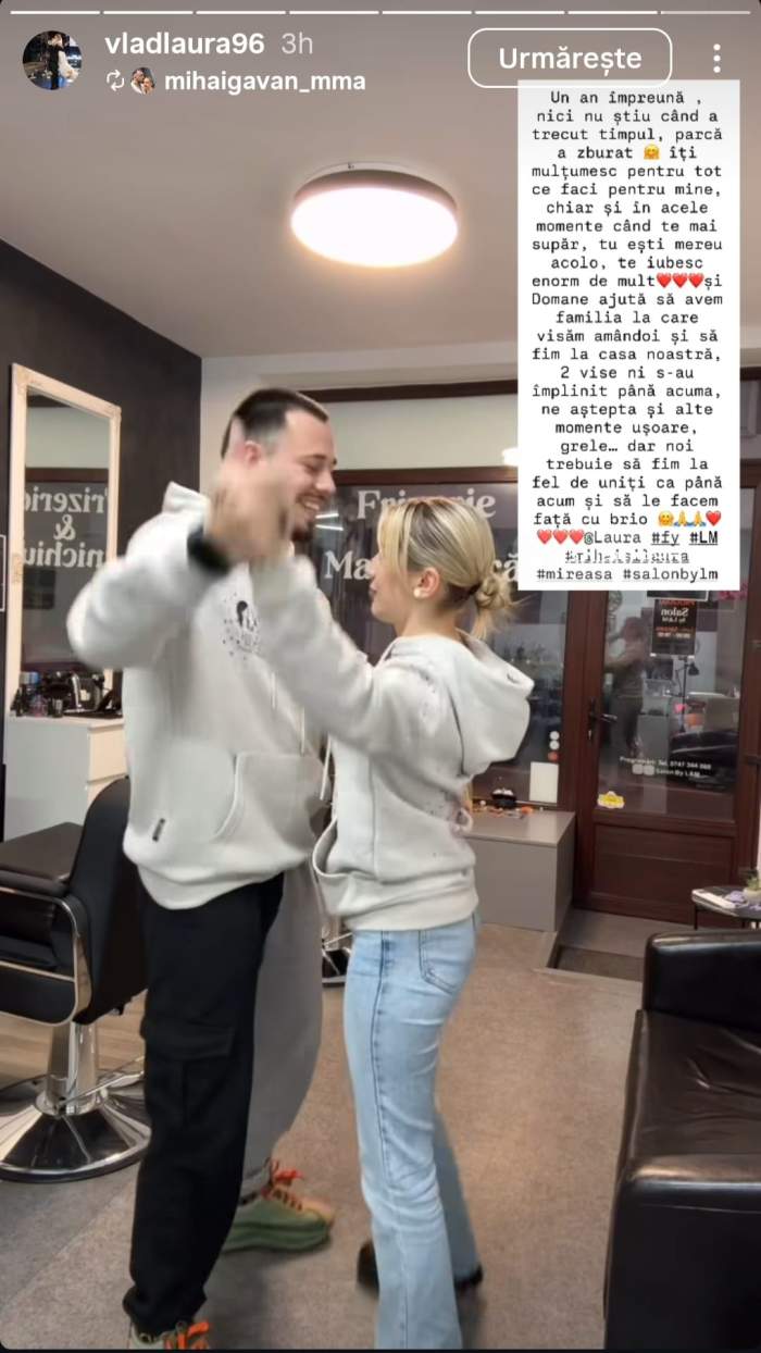 laura si mihai mireasa
