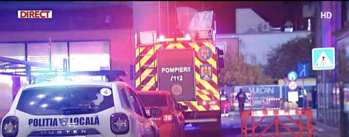 Alertă în București, în apropierea locului exploziei din Sectorul 5. Un supermarket a fost evacuat din cauza mirosului de gaze. Pompierii sunt la fața locului
