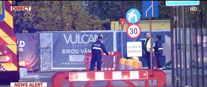 Alertă în București, în apropierea locului exploziei din Sectorul 5. Un supermarket a fost evacuat din cauza mirosului de gaze. Pompierii sunt la fața locului