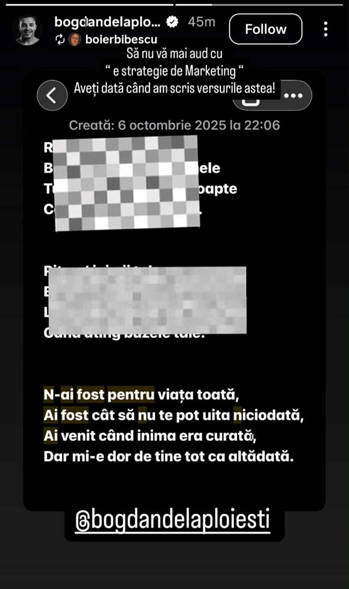postarea lui Bogdan de la Ploiești