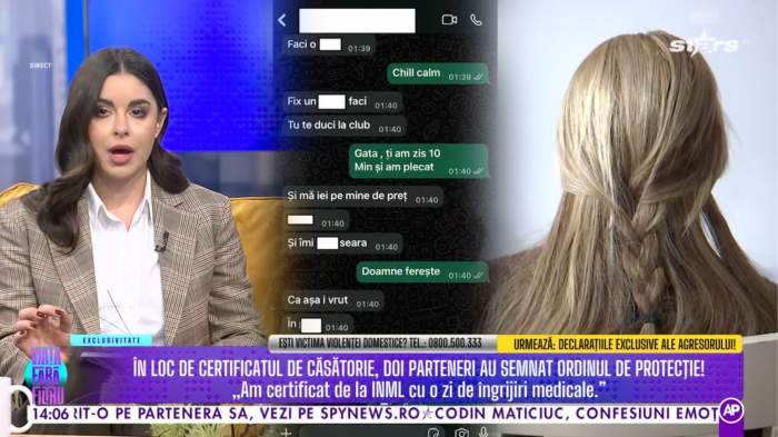 Femeia agresată de logodnicul polițist, mărturisiri șocante! Fiica acesteia nu mai era de acord cu relația mamei: "Cumva nu prea mai era de acord cu relația..."