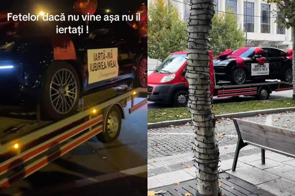 Cel mai scump ”iartă-mă”. Un bărbat din Cluj-Napoca a cheltuit zeci de mii de euro să își împace iubita. Imaginile au devenit virale