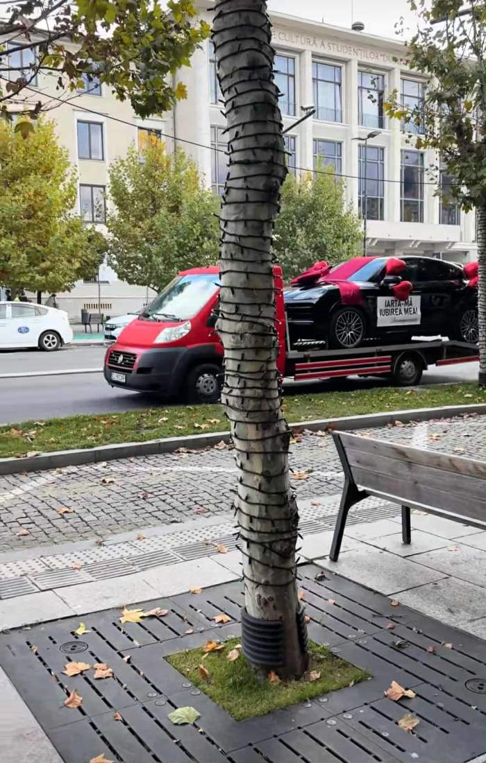Cel mai scump ”iartă-mă”. Un bărbat din Cluj-Napoca a cheltuit zeci de mii de euro să își împace iubita. Imaginile au devenit virale