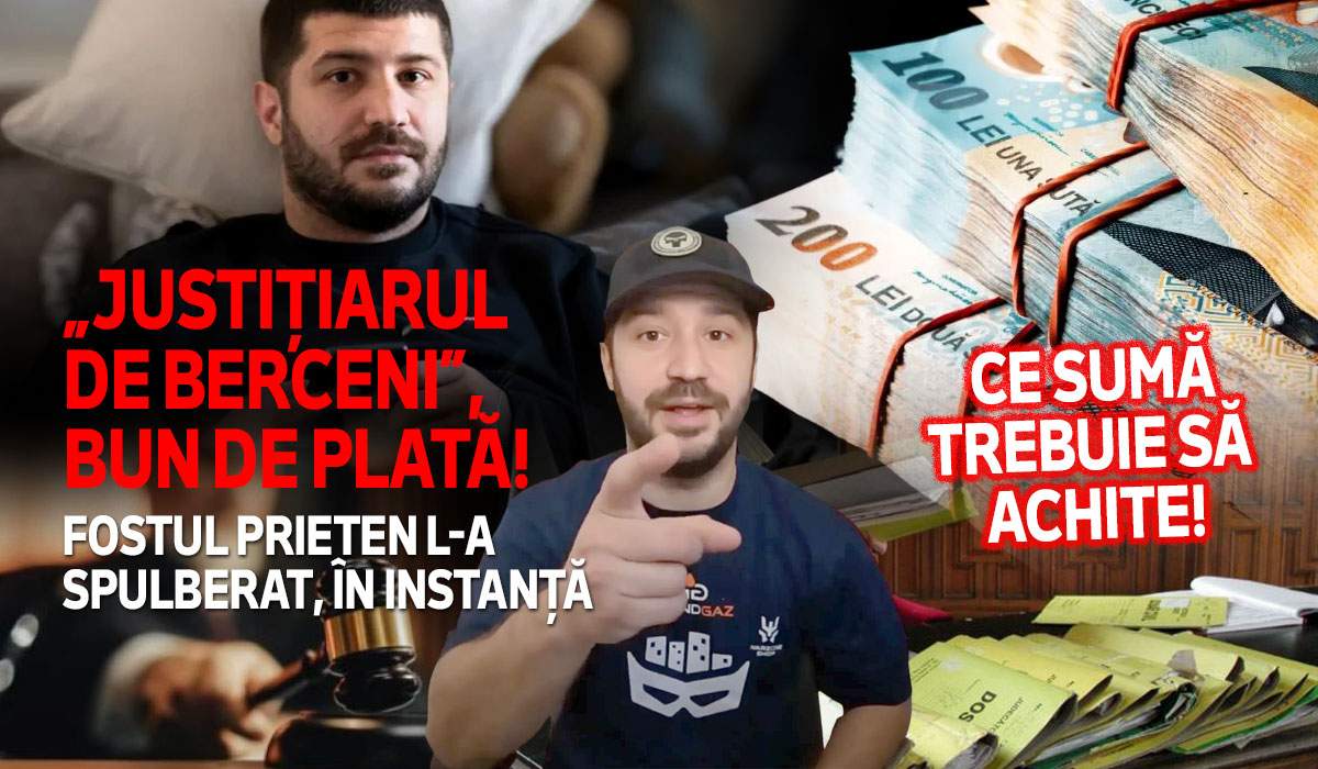 „Justițiarul de Berceni”, bun de plată! Fostul prieten l-a spulberat, în instanță | Ce sumă trebuie să achite!