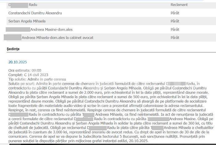 „Justițiarul de Berceni”, bun de plată! Fostul prieten l-a spulberat, în instanță | Ce sumă trebuie să achite!