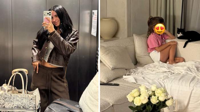 Ayana, fiica Ioanei Grama, surpriză pentru mama ei. Influencerița s-a întors acasă