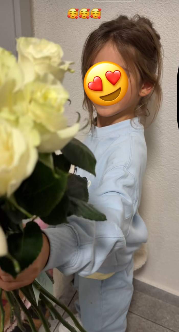 Ayana, fiica Ioanei Grama, surpriză pentru mama ei. Influencerița s-a întors acasă