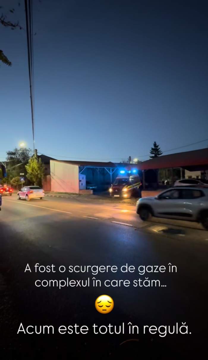 Giulia Anghelescu a trecut prin momente de coșmar! S-au detectat scurgeri de gaze în complexul în care locuiește