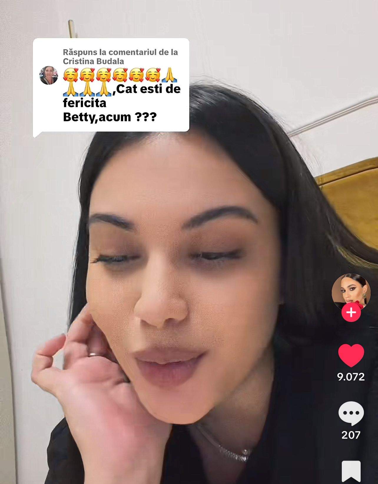 Betty Salam a descris în câteva cuvinte relația ei cu Roberto Tudor. Fiica lui Florin Salam, în al nouălea cer: "Fericirea nu o cauți tu"