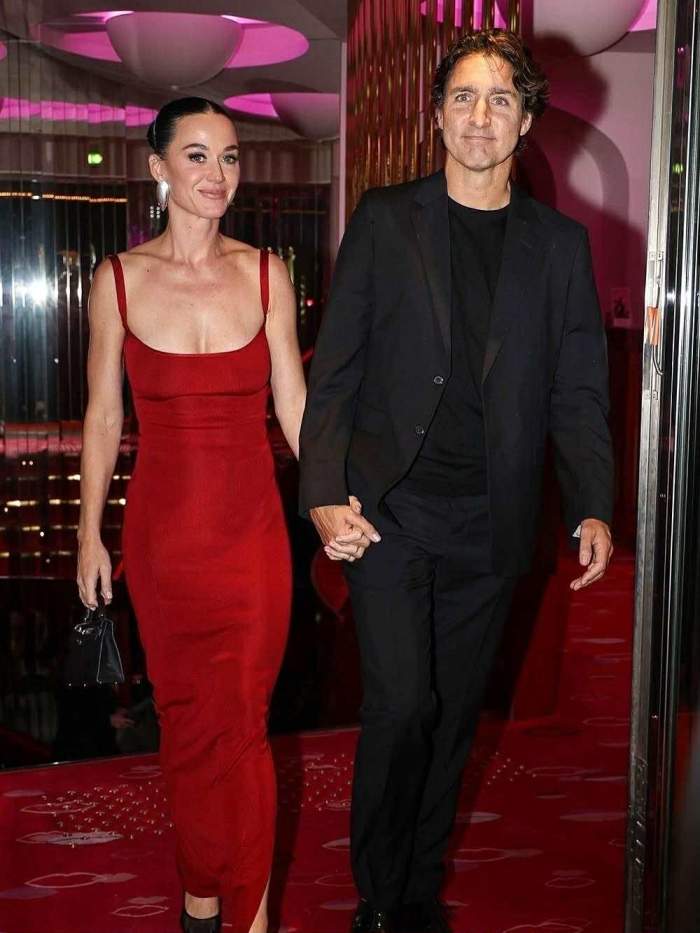Katy Perry și fostul premier canadian, Justin Trudeau
