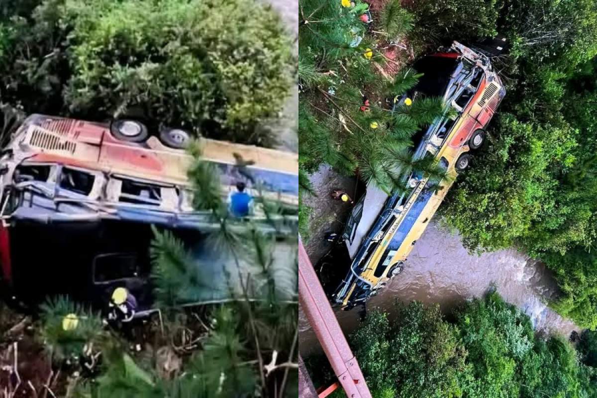 Cel puţin nouă morți și 29 de răniți într-un accident îngrozitor! Autocarul în care se aflau s-a prăbușit de pe un pod