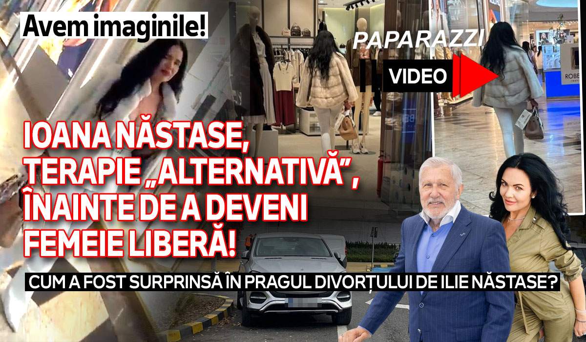 Ioana Năstase, terapie „alternativă”, înainte de a deveni femeie liberă! Cum a fost surprinsă în pragul divorțului de Ilie Năstase? Avem imaginile!