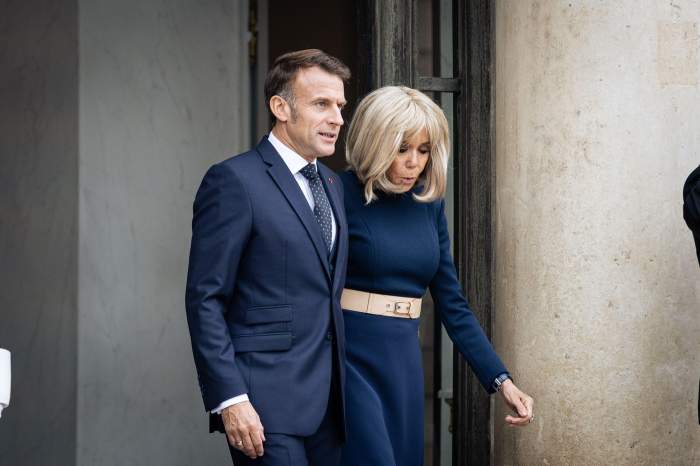 Emmanuel Macron și soția lui, Brigitte
