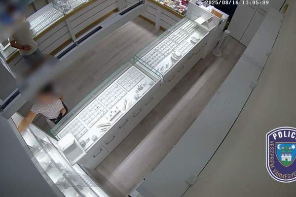 Jaf ca în filme, în Ungaria! Doi români au fost arestați după ce au furat bijuterii în valoare de 30.000 de euro