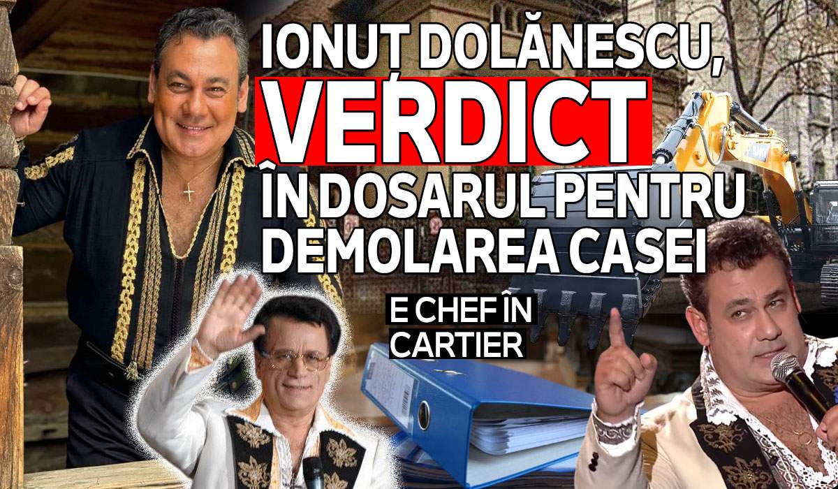 Ionuț Dolănescu – verdict în dosarul pentru demolarea casei | E chef în cartier