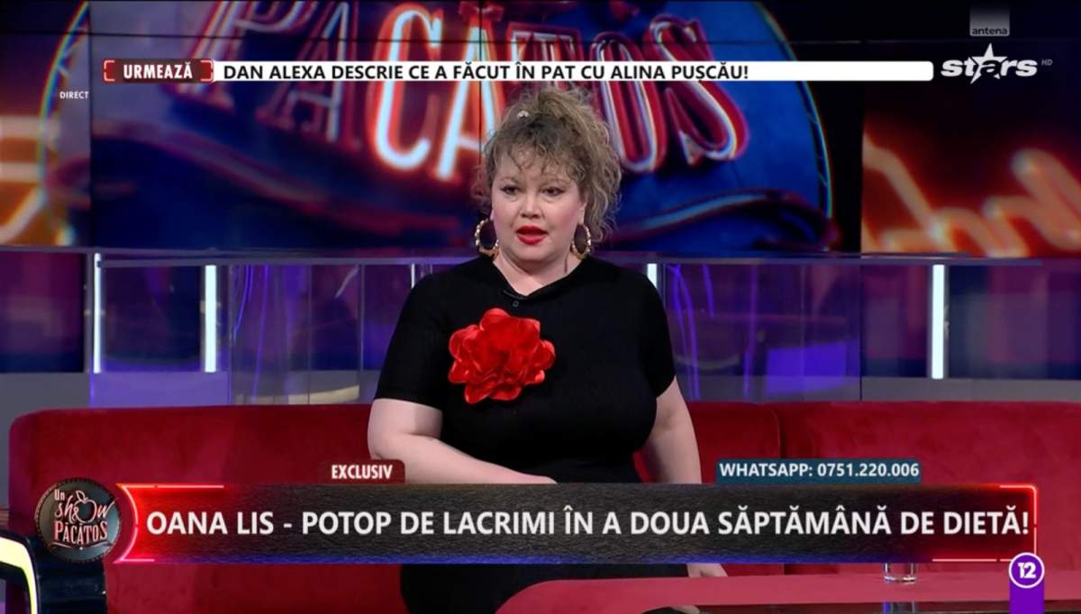 Câte kilograme își dorește să dea jos Oana Lis s-a pus pe slăbit! Soția lui Viorel Lis a izbucnit în lacrimi în a doua săptămână de dietă. Câte kilograme vrea "să dea jos"