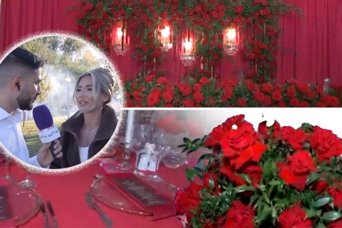 Claudia Puican și Armin Nicoară vor avea 1.000 de invitați la petrecerea de nuntă claudia puican