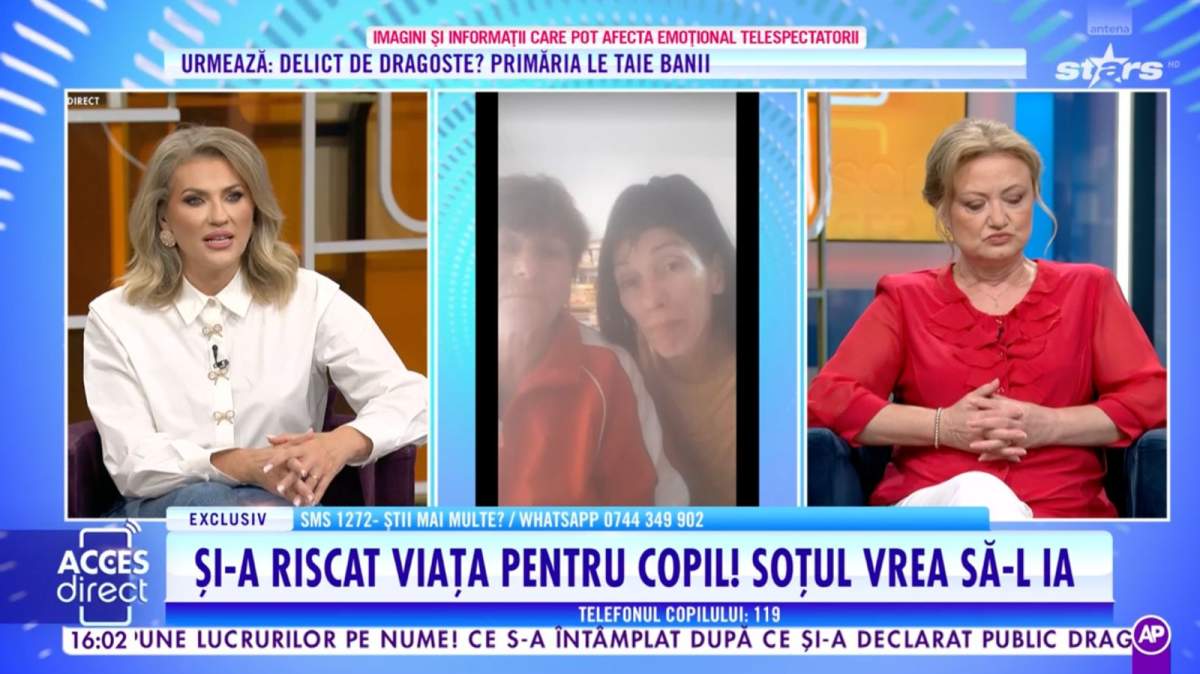 Tatăl copilului vrea să-l ia de lângă mama lui Acces Direct. Alina se confruntă cu o boală rară, dar a reușit să dea naștere unui copil. Acum, fostul partener vrea să-l ia