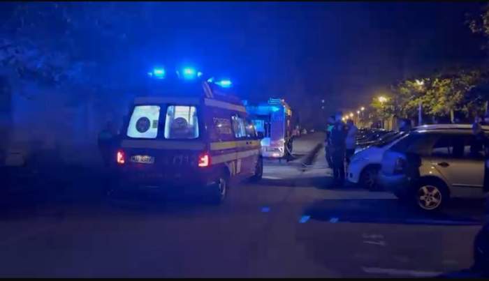 Explozie urmată de incendiu într-un bloc din Severin! Locatarii au fost evacuați