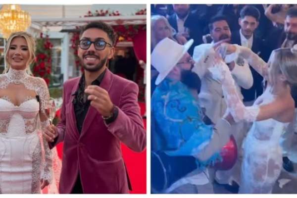 Cum a arătat tortul de la nunta Claudiei Puican și a lui Armin Nicoară. Ce artiști celebri au întreținut atmosfera la petrecere