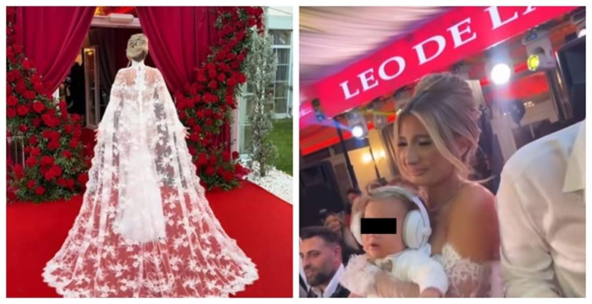 Claudia Puican, în lacrimi, la propria nuntă claudia puican