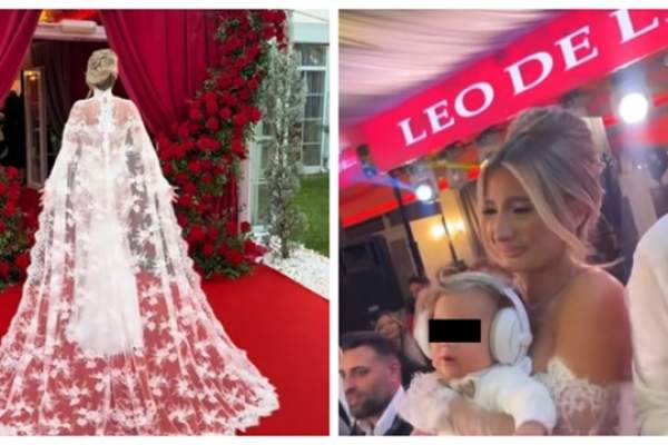 Claudia Puican a început să plângă la propria nuntă! Momentul care a emoționat-o profund la petrecere