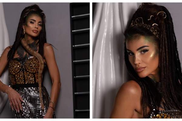 Geanina Ilieș, transformare spectaculoasă. Prezentatoarea Știrilor Antena Stars a devenit Meduza pentru o ședință foto