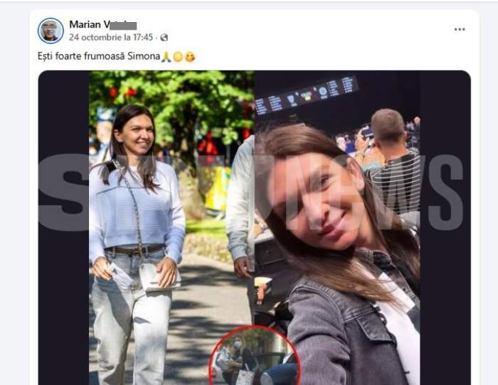 Obsedatul care terorizat-o pe Andra a luat-o în vizor pe Halep | „Ești foarte frumoasă, Simona!”