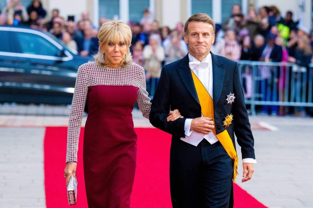 Brigitte și Emmanuel Macron Brigitte și Emmanuel Macron