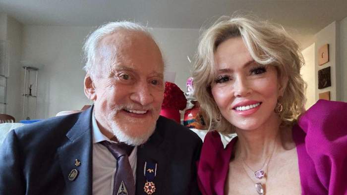 Buzz Aldrin și Anca Faur