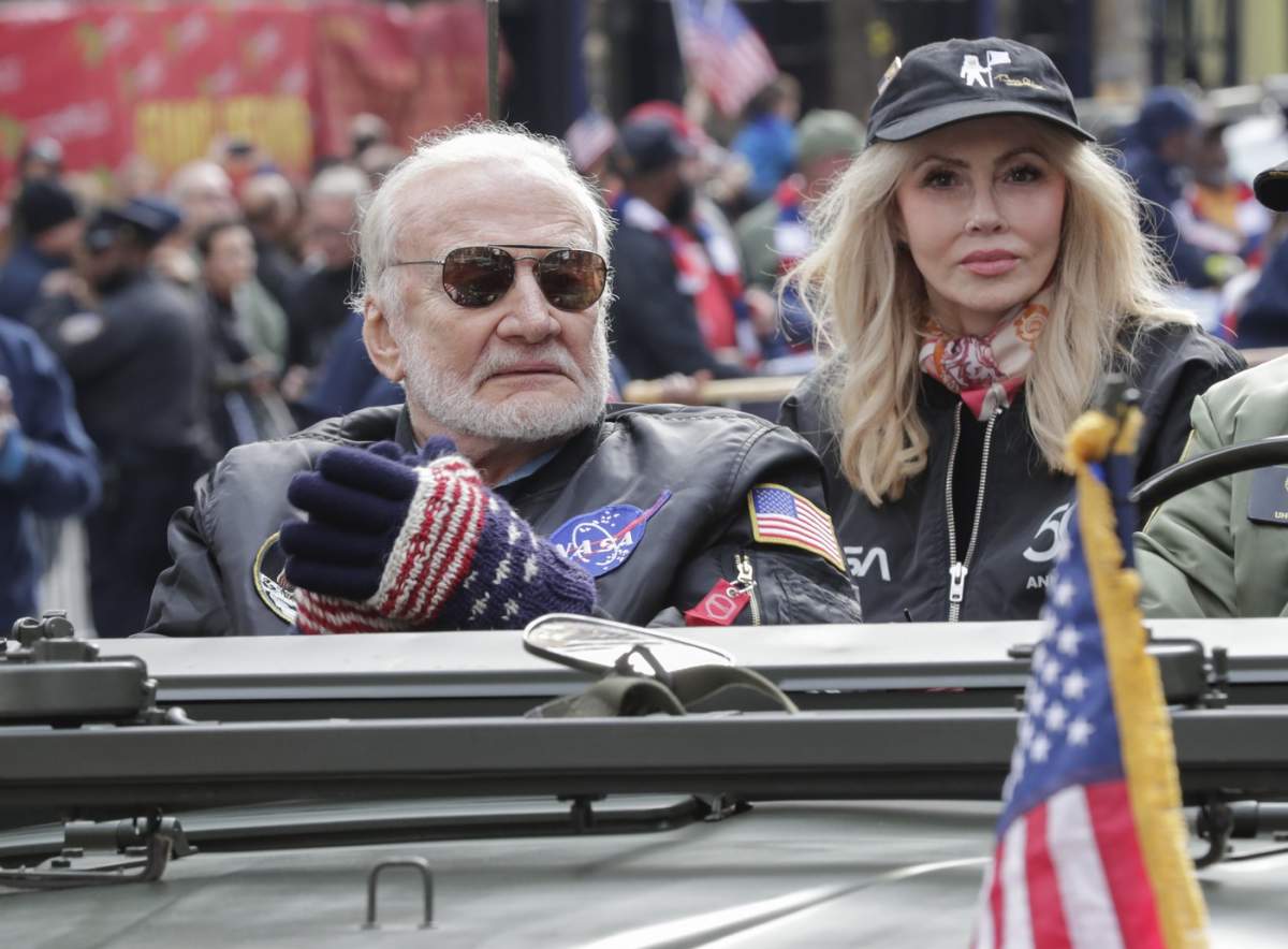 Anca Faur și Buzz Aldrin s-au căsătorit în anul 2023. Anca Faur și Buzz Aldrin