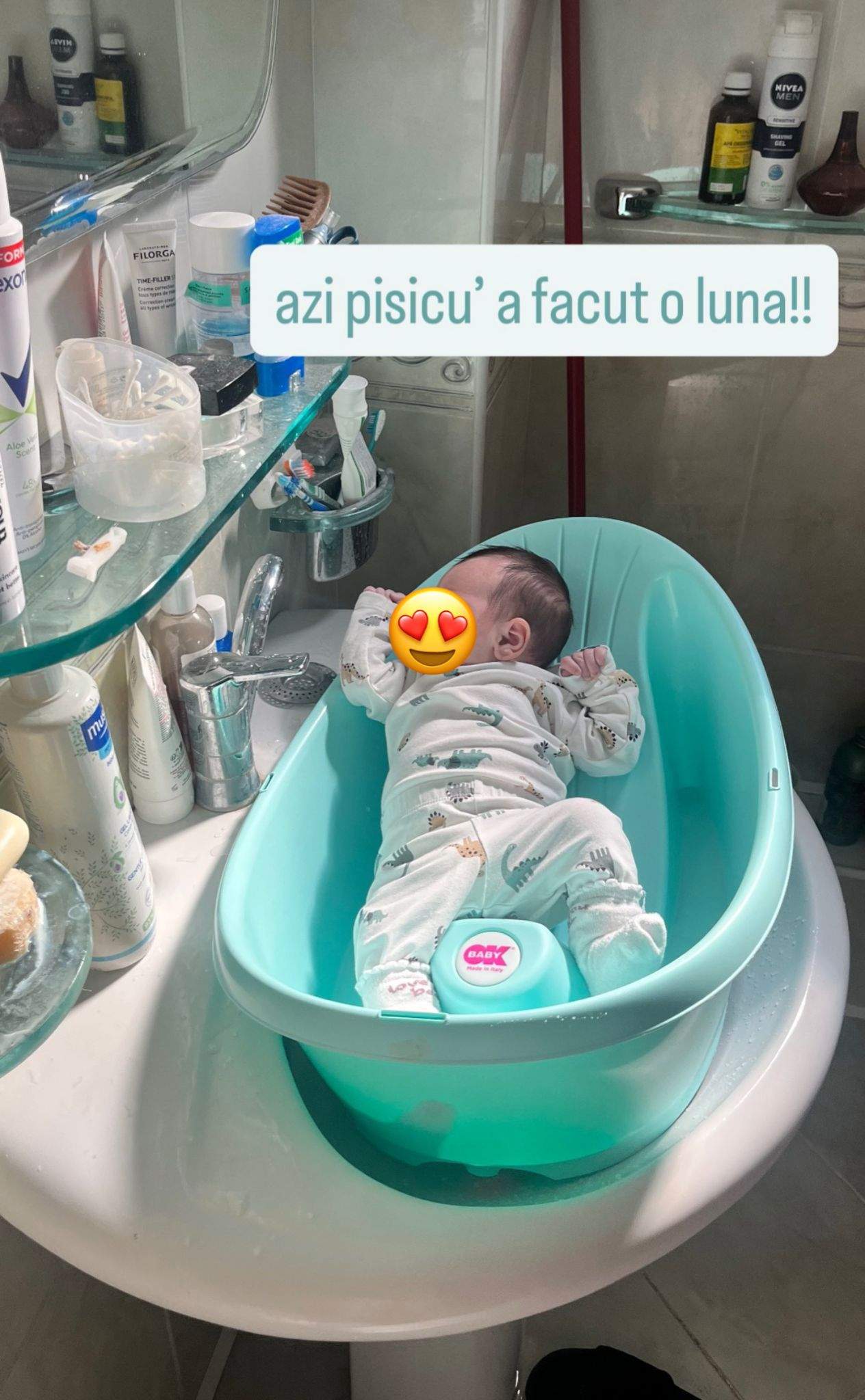 Cabiria Morgenstern, postare emoționantă, cu fiul ei! Nepotul Maiei Morgenstern a împlinit o lună | FOTO