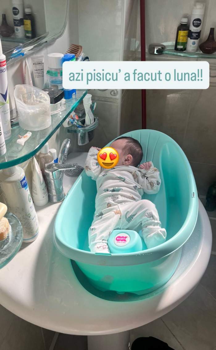 Cabiria Morgenstern, postare emoționantă, cu fiul ei! Nepotul Maiei Morgenstern a împlinit o lună | FOTO