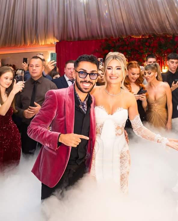 armin nicoara si claudia puican impreuna la petrecere