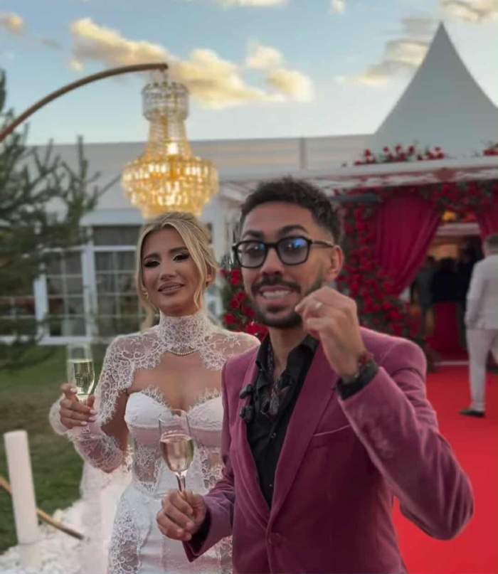 armin nicoara si claudia la petrecere