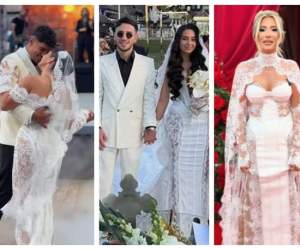 Miresele anului 2025 din showbizul românesc, același model de rochie! Ioana Coman, nora lui Costel Biju și Claudia Puican, apariții trase la indigo